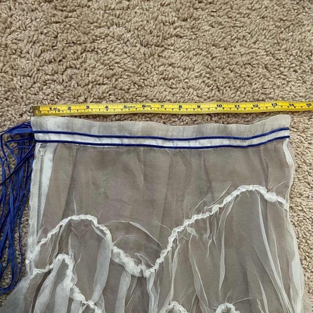 Märchen Silk Tiered Asymmetrical Skirt - Picture 7 of 13